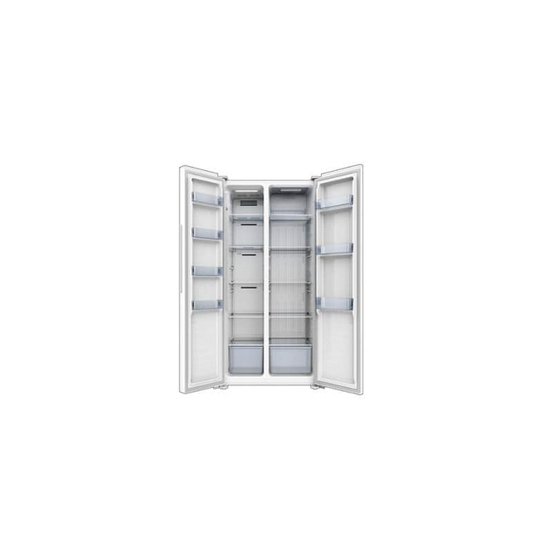 Hisense Side By Side 428L Inverter Refrigerator BCD456W