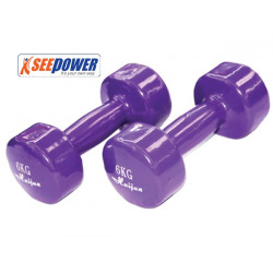 Vinyl Coated Dumbbell 6kg...