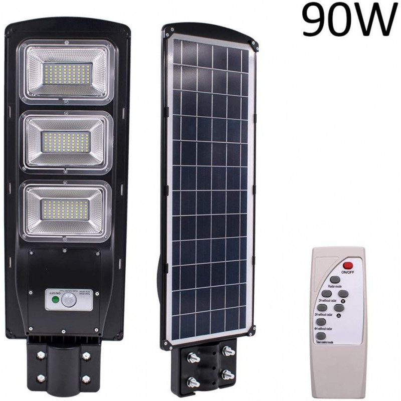 Solar Light HPS02B 90W (Waterproof Solar Led Street Light With