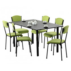 Metal Dining Table Set