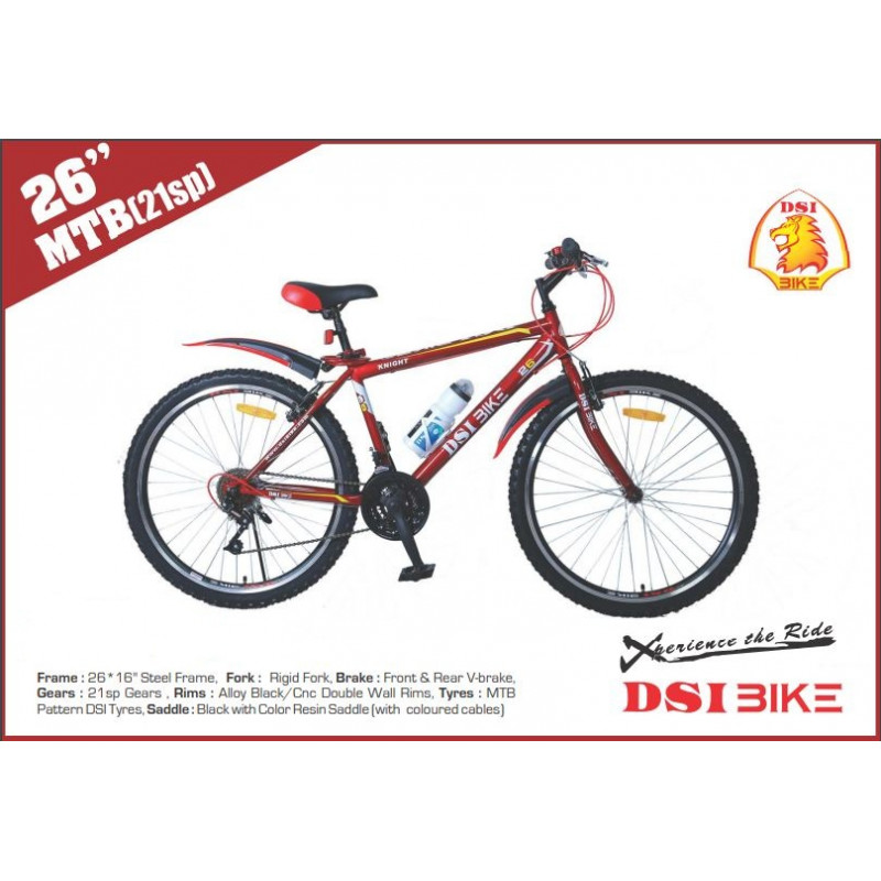 DSI 26 Inch Multi Speed Bicycle