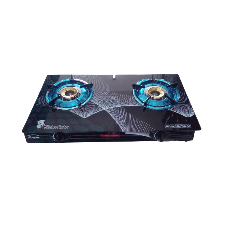 TELESONIC GAS COOKER GLASS TOP D/BTL125GTP