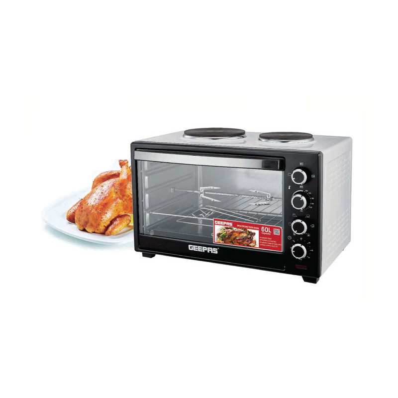 Geepas Electric Oven With Convection & Rotisserie GO4452N