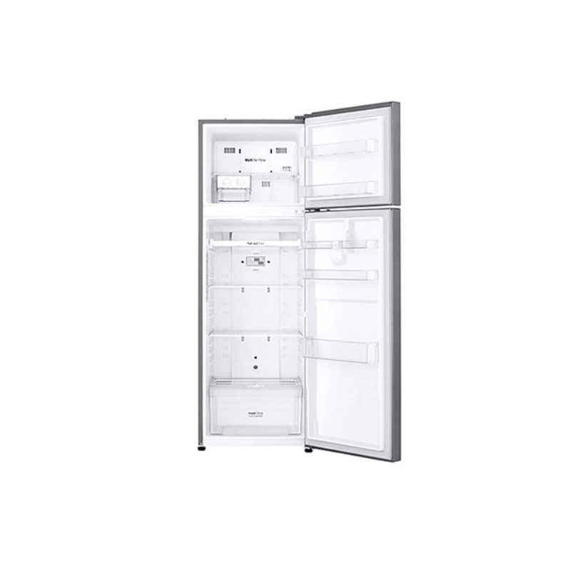 LG Smart Inverter Refrigerator 360L Shiny Steel LGRF413RLCISHS