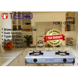 TECRO Gas cooker -TCRGS508