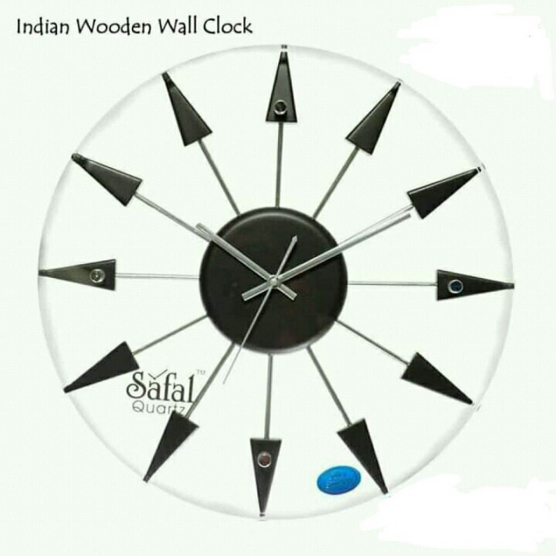 Indian wooden wall clock
